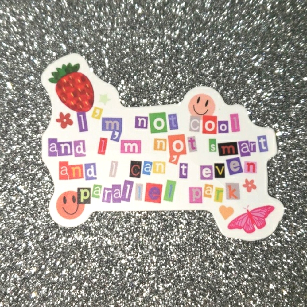 10/$10 Waterproof Sticker Olivia Rodrigo song lyrics